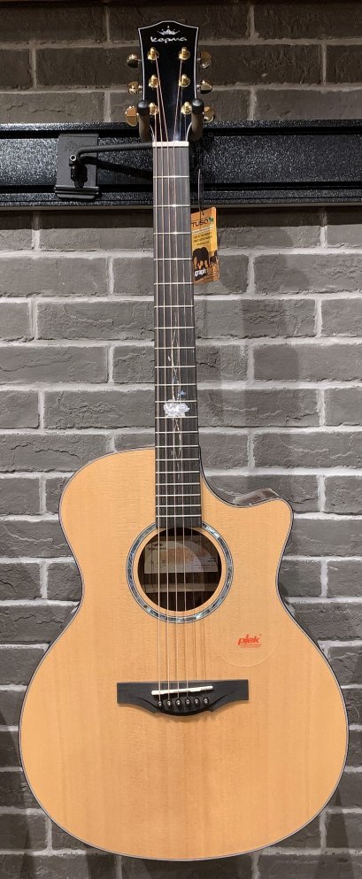 Kepma G1 GA Solid Top Acoustic Guitar with TKL hardshell case